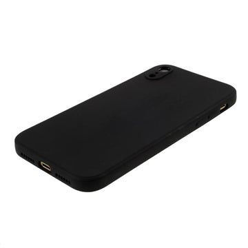iPhone XR Silikone Cover - Fleksibelt Og Mat - Sort