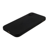 iPhone XR Silikone Cover - Fleksibelt Og Mat - Sort
