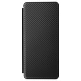 Samsung Galaxy Z Fold5 Flip Cover - Karbonfiber - Sort