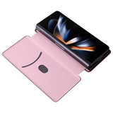 Samsung Galaxy Z Fold5 Flip Cover - Karbonfiber - Rødguld