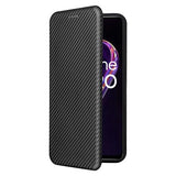 OnePlus Nord CE 2 Lite 5G Flip Cover - Karbonfiber - Sort