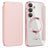 Samsung Galaxy A35 Flip cover med kortholder - MagSafe-kompatibel - Pink