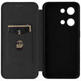 OnePlus Ace 2V/Nord 3 Flip Cover - Karbonfiber - Sort