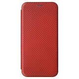 OnePlus Ace 2V/Nord 3 Flip Cover - Karbonfiber - Brun