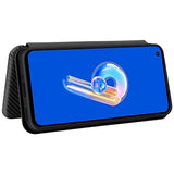 Asus Zenfone 9 Flip Cover - Karbonfiber - Sort