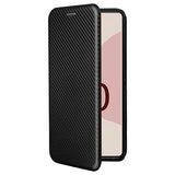 Google Pixel 6 Flip Cover - Karbonfiber - Sort