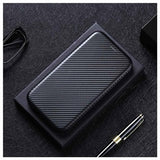 Google Pixel 6 Flip Cover - Karbonfiber - Sort