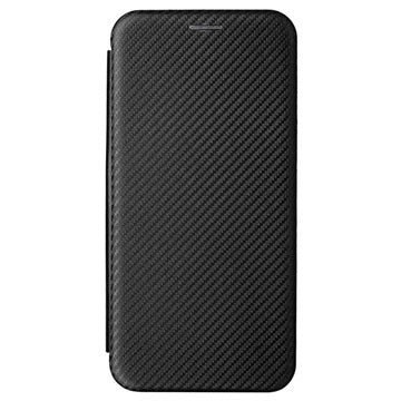 OnePlus 10 Pro Flip Cover - Karbonfiber - Sort