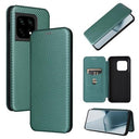 OnePlus 10 Pro Flip Cover - Karbonfiber - Grøn