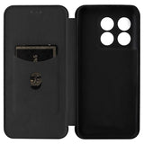 OnePlus 10T/Ace Pro Flip Cover - Kulfiber - Sort