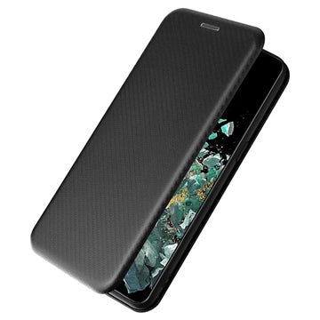OnePlus 10T/Ace Pro Flip Cover - Kulfiber - Sort