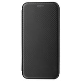 OnePlus 10T/Ace Pro Flip Cover - Kulfiber - Sort