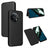 OnePlus 11 Flip Cover - Karbonfiber - Sort