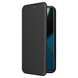 OnePlus 11 Flip Cover - Karbonfiber - Sort