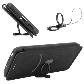 OnePlus 11 Flip Cover - Karbonfiber - Sort