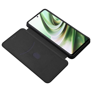 OnePlus Nord CE 3 Lite/N30 Flip Cover - Karbonfiber - Sort