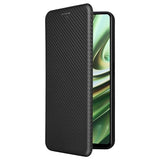 OnePlus Nord CE 3 Lite/N30 Flip Cover - Karbonfiber - Sort