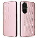 OnePlus Nord CE 3 Lite Flip/N30 Cover - Karbonfiber - Rødguld