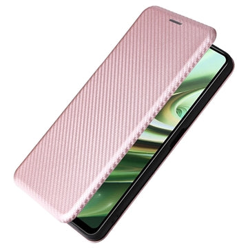 OnePlus Nord CE 3 Lite Flip/N30 Cover - Karbonfiber - Rødguld