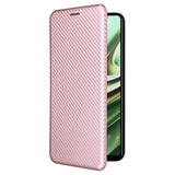 OnePlus Nord CE 3 Lite Flip/N30 Cover - Karbonfiber - Rødguld