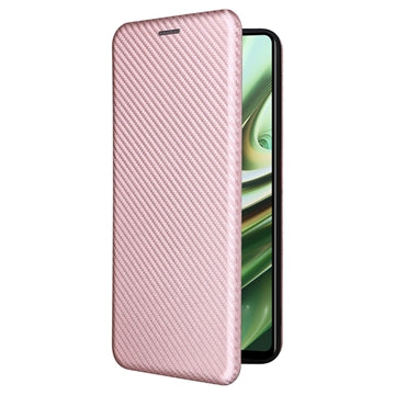 OnePlus Nord CE 3 Lite Flip/N30 Cover - Karbonfiber - Rødguld