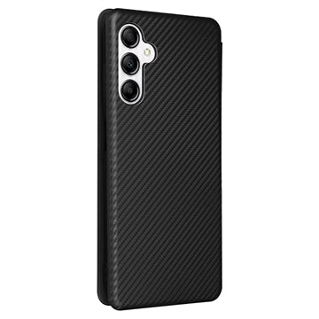 Samsung Galaxy A14/A14 5G Flip Cover - Karbonfiber - Sort
