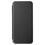 Samsung Galaxy A23 Flip Cover - Karbonfiber - Sort