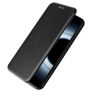 Xiaomi 12T/12T Pro Flip Cover - Karbonfiber - Sort