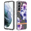 Flower Series Samsung Galaxy S22 5G TPU Cover - Lilla Begonia
