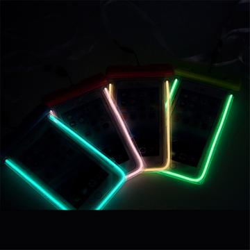 Fluorescerende vandtæt universalkasse - 10.7cm x 17.3cm - blå