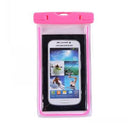 Fluorescerende vandtæt universaltaske - 10.7cm x 17.3cm - Hot Pink