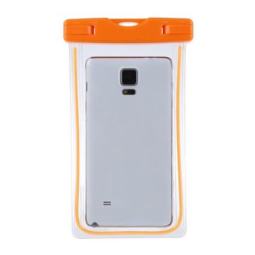 Fluorescerende vandtæt universalkasse - 10.7cm x 17.3cm - orange