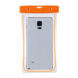 Fluorescerende vandtæt universalkasse - 10.7cm x 17.3cm - orange