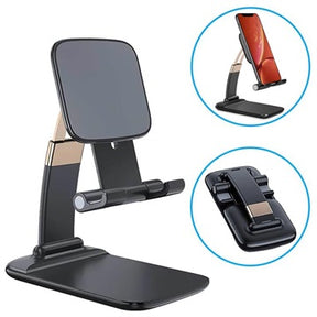 Sammenfoldelig Gravity Bordholder til Smartphone/Tablet - Sort