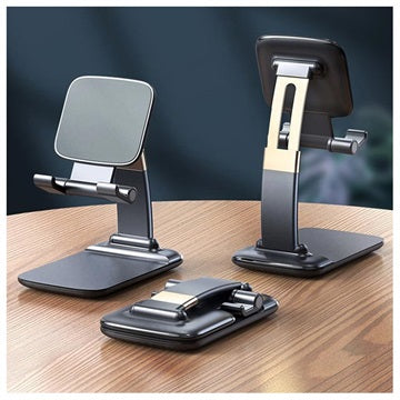 Sammenfoldelig Gravity Bordholder til Smartphone/Tablet - Sort