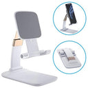 Sammenfoldelig Gravity Bordholder til Smartphone/Tablet - Hvid