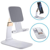 Sammenfoldelig Gravity Bordholder til Smartphone/Tablet - Hvid
