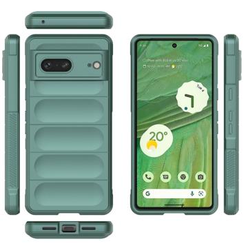 Rugged Series Google Pixel 7 TPU Cover - Grøn