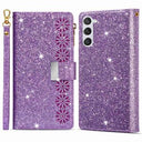 Starlight Series Samsung Galaxy S23 5G Pung Taske - Lilla