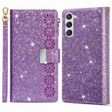 Starlight Series Samsung Galaxy S23 5G Pung Taske - Lilla