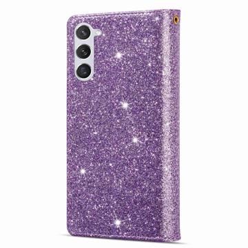 Starlight Series Samsung Galaxy S23 5G Pung Taske - Lilla