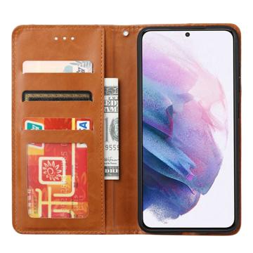 Card Set Series Samsung Galaxy S23+ 5G Pung Taske - Brun