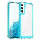 Anti-Shock Samsung Galaxy S23+ 5G Hybrid Cover - Blå / Klar