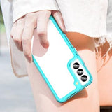 Anti-Shock Samsung Galaxy S23+ 5G Hybrid Cover - Blå / Klar