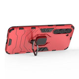 Samsung Galaxy S23 5G Hybrid Cover med Ring Holder - Rød