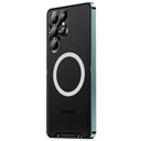 Galvaniseret Magnetisk Samsung Galaxy S23 Ultra 5G Hybrid Cover - Grøn