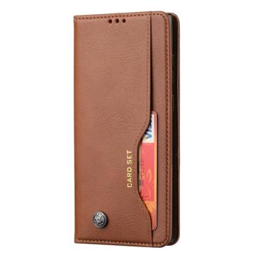 Card Set Series Samsung Galaxy S23 Ultra 5G Pung Taske - Brun