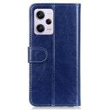Xiaomi Redmi Note 12 Pro Pung Taske med Magnetisk Lukning - Blå