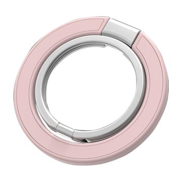 Magnetisk Ringholder/Stativ til iPhone 17/16/15/14/13/12 - Pink