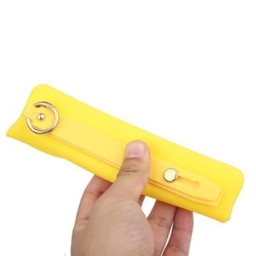 Candy Color iPhone 14 Plus TPU Cover med Håndrem - Gul